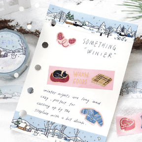 BGM - Washi Tape - 2025 Winter Limited - Snow Lake Cabin
