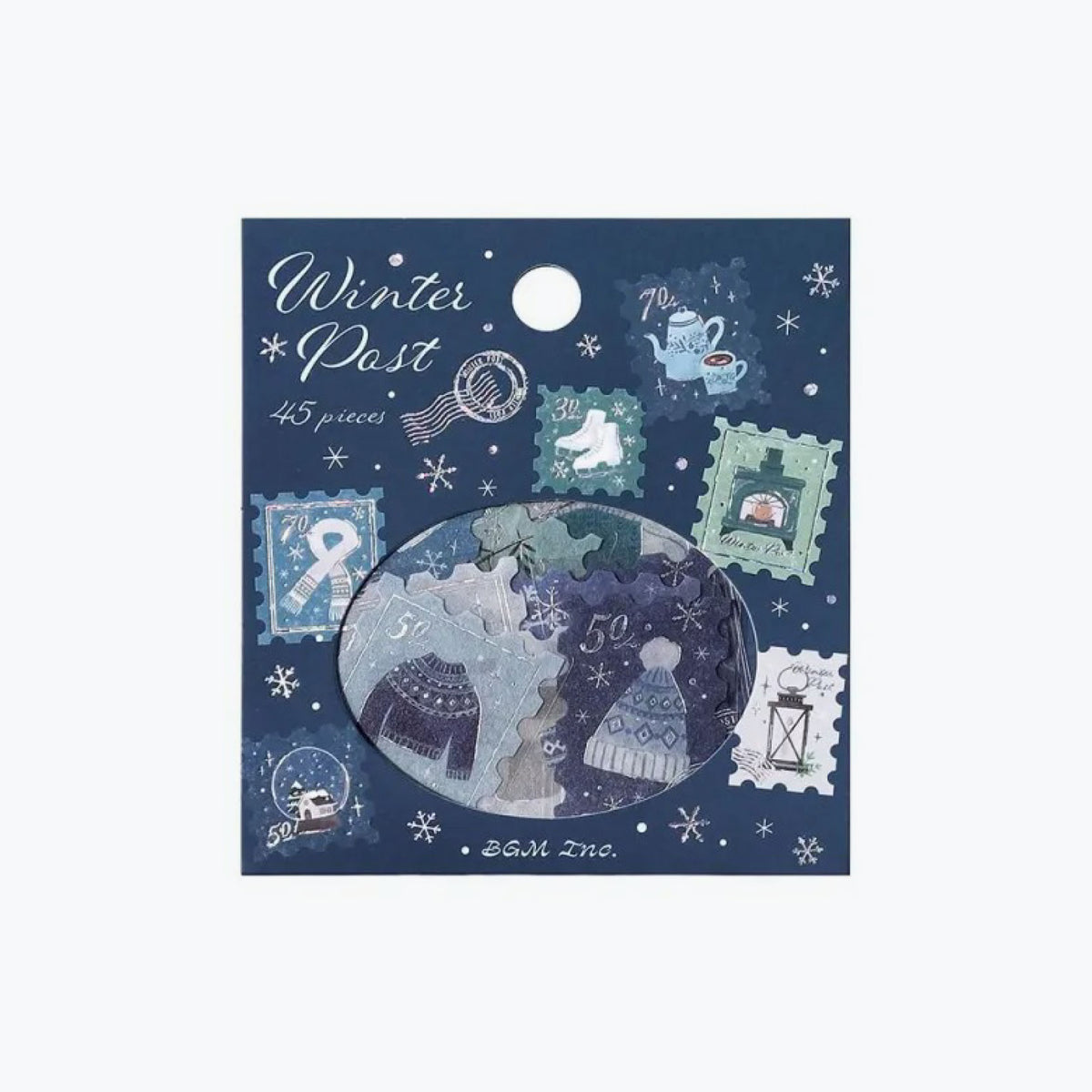 BGM - Planner Sticker - Flake Seal - 2025 Winter Limited - Winter Letter