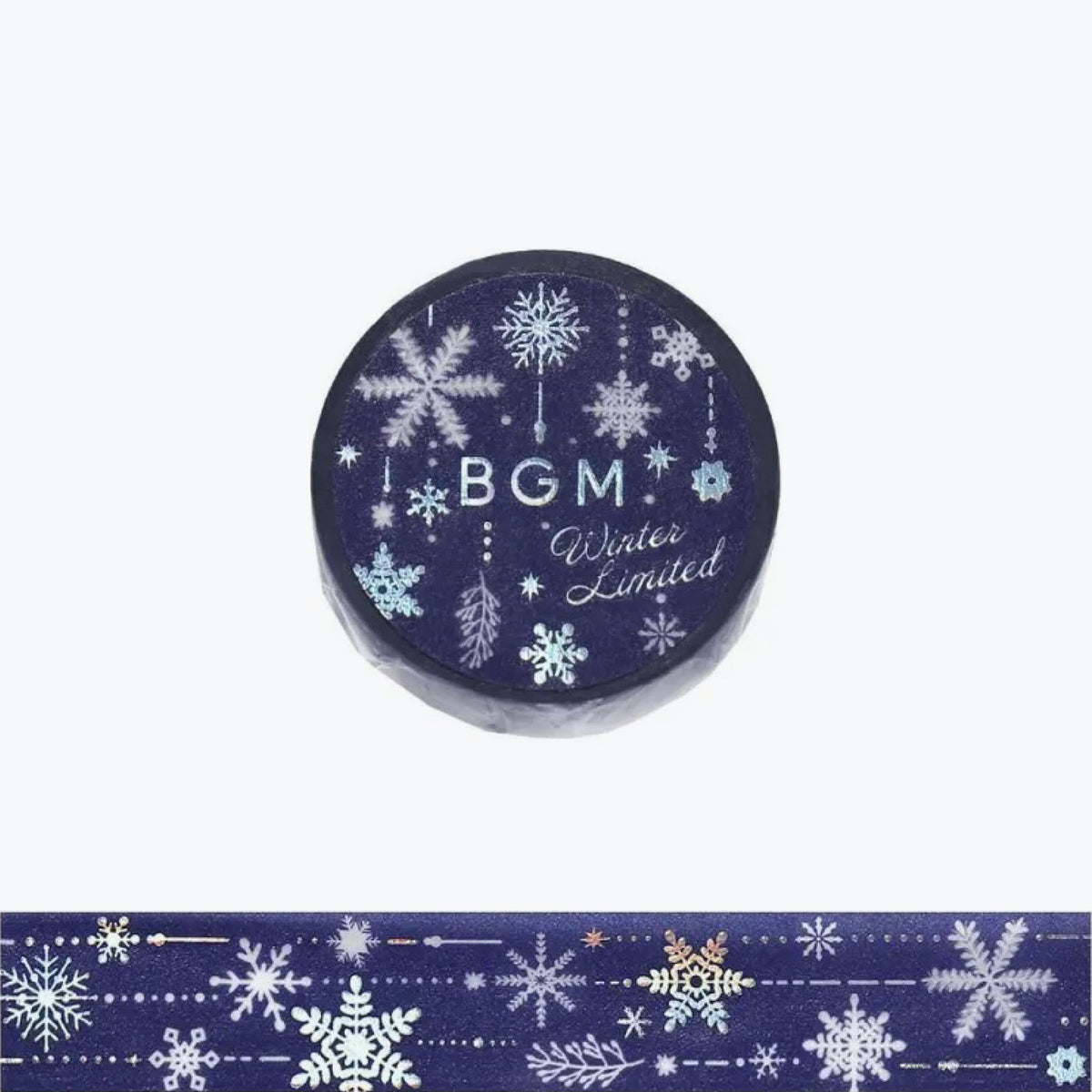 BGM - Washi Tape - 2025 Winter Limited - Snowy Night