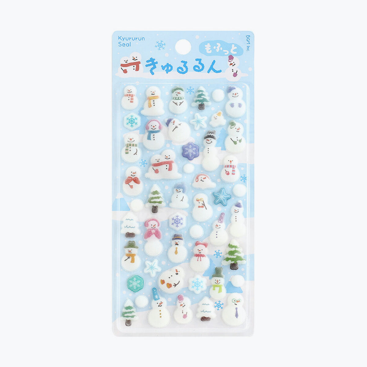 BGM - Planner Sticker - 2026 Winter Limited - Fluffy Snowmen