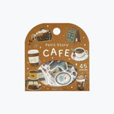 BGM - Planner Sticker - Flake Seal - Petit Story - Cafe