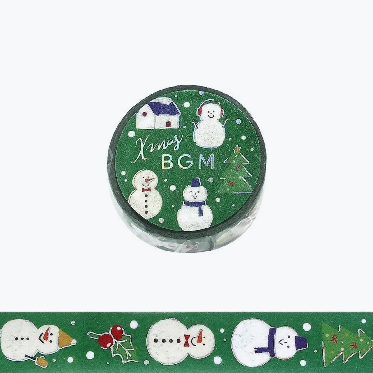 BGM - Washi Tape - Christmas Limited - Snowman