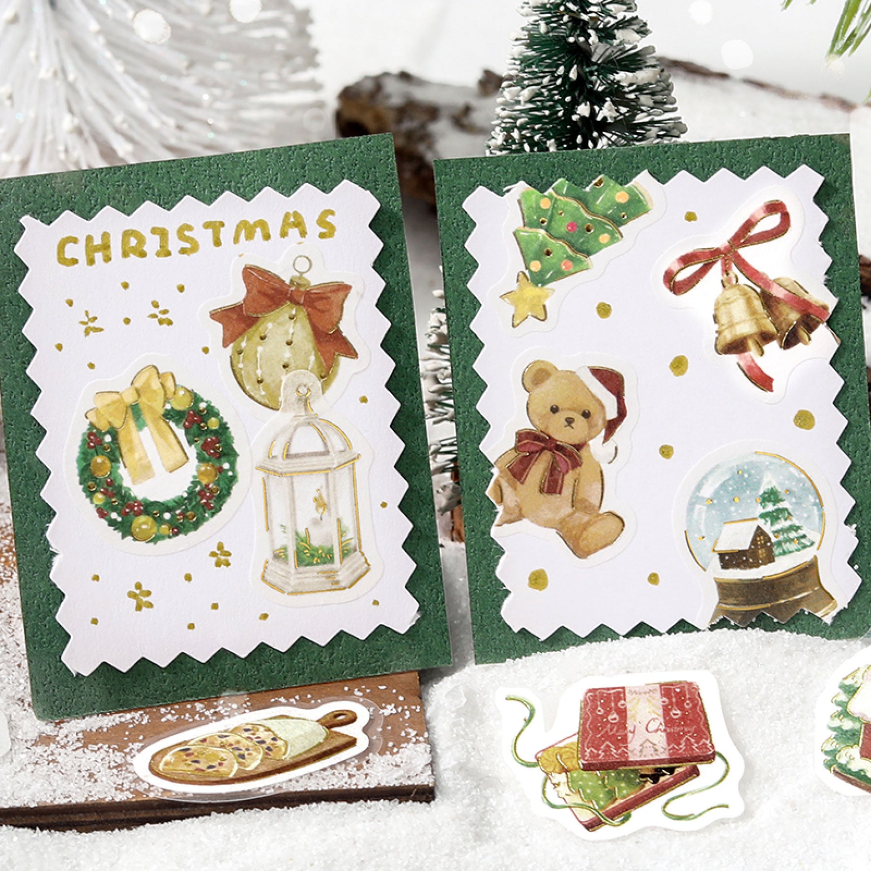 BGM - Planner Sticker - Flake Seal - Christmas Limited - Christmas Market
