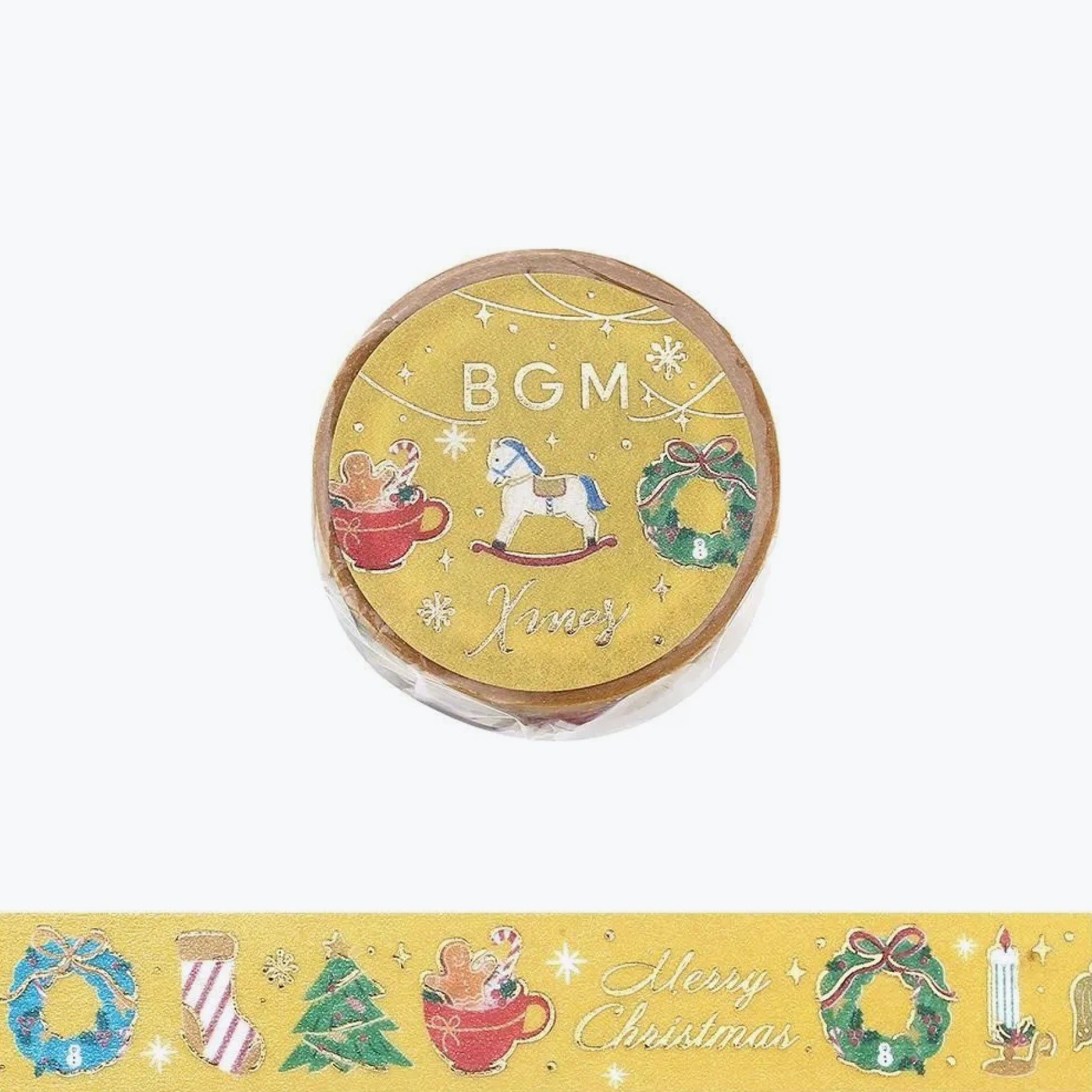 BGM - Washi Tape - Christmas Limited - Mini Objects <Outgoing>