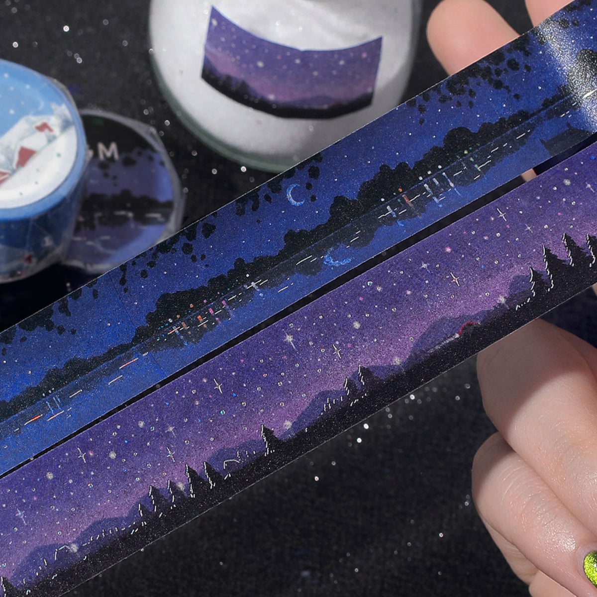 BGM - Washi Tape - Dreamy Scenery - Starry Sky