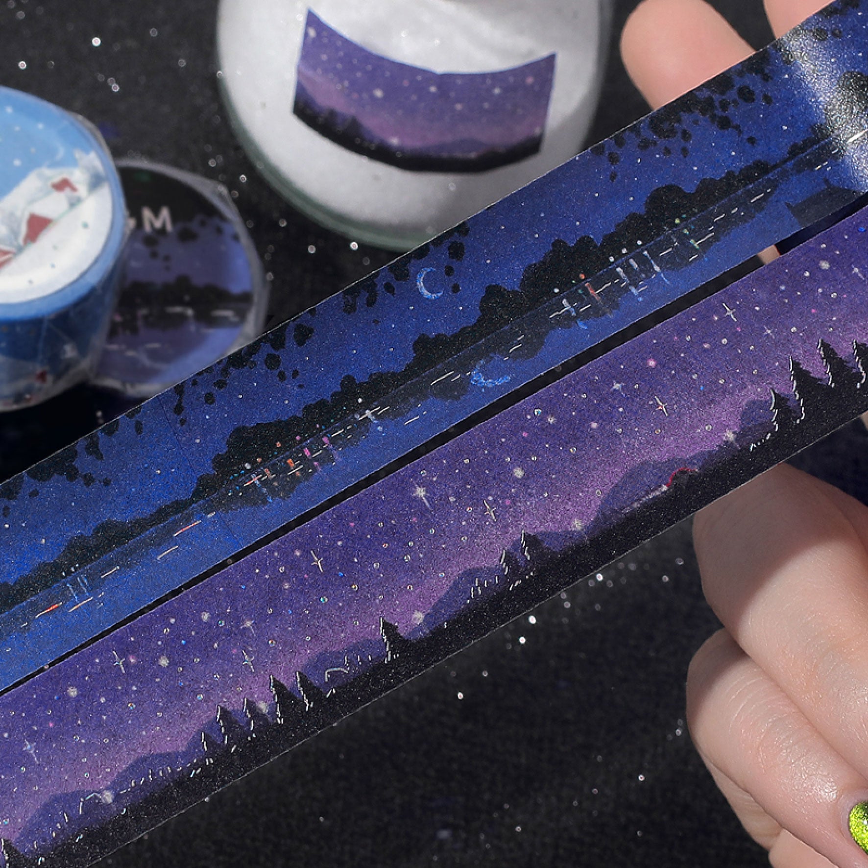 BGM - Washi Tape - Dreamy Scenery - Starry Sky
