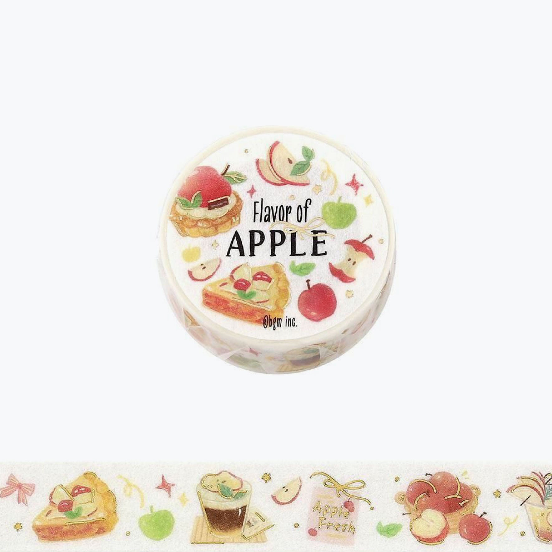 BGM - Washi Tape - Flavor of - Apple