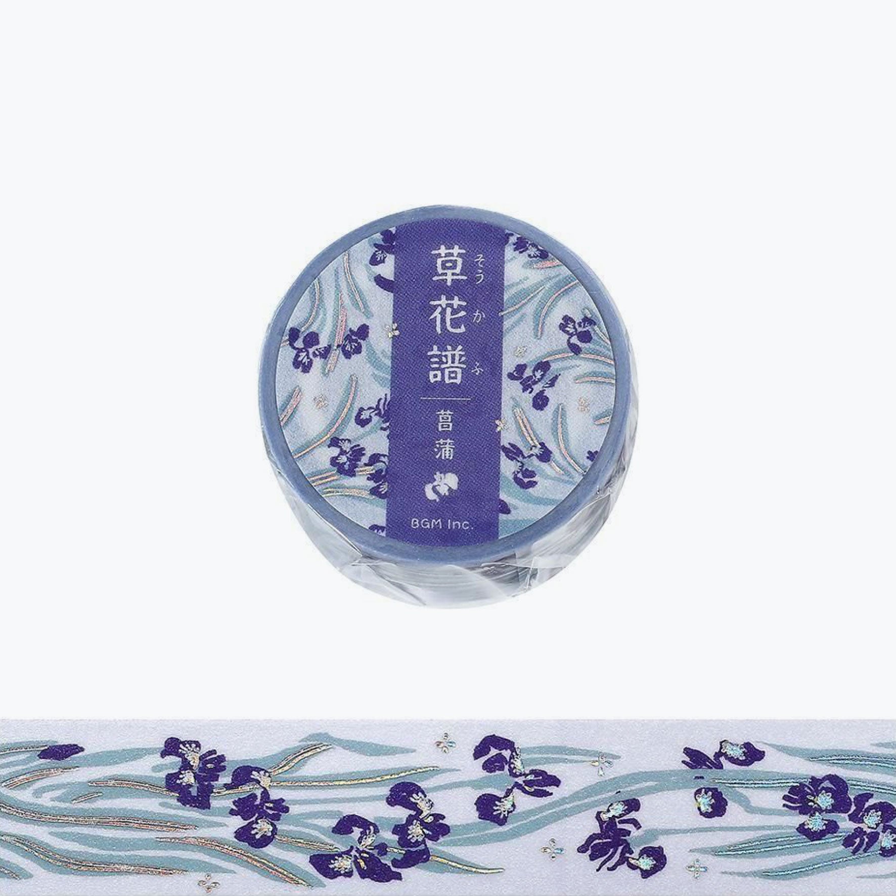 BGM - Washi Tape - Flora - Iris
