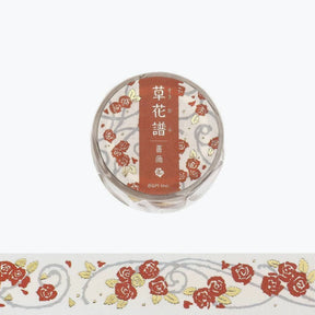 BGM - Washi Tape - Flora - Rose