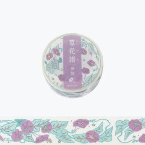 BGM - Washi Tape - Flora - Morning Glory