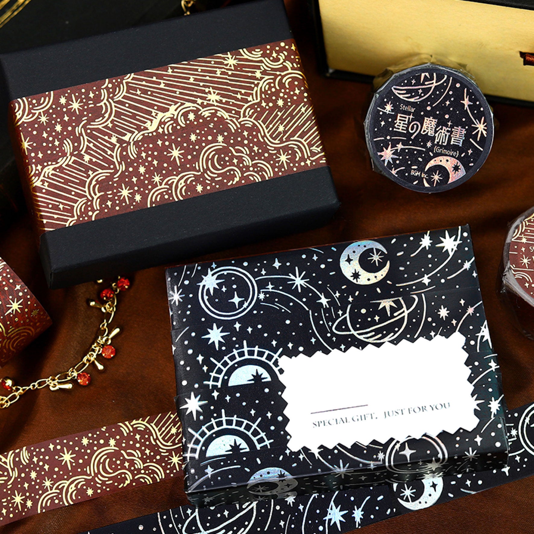 BGM - Washi Tape - Grimoire - Dark