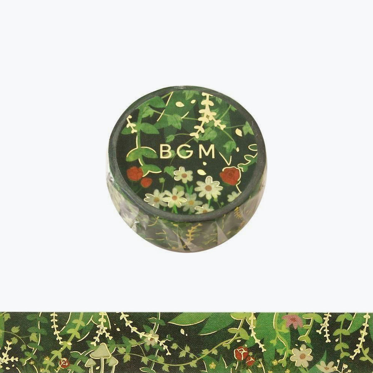 BGM - Washi Tape - Life Foil 3 - Green Path