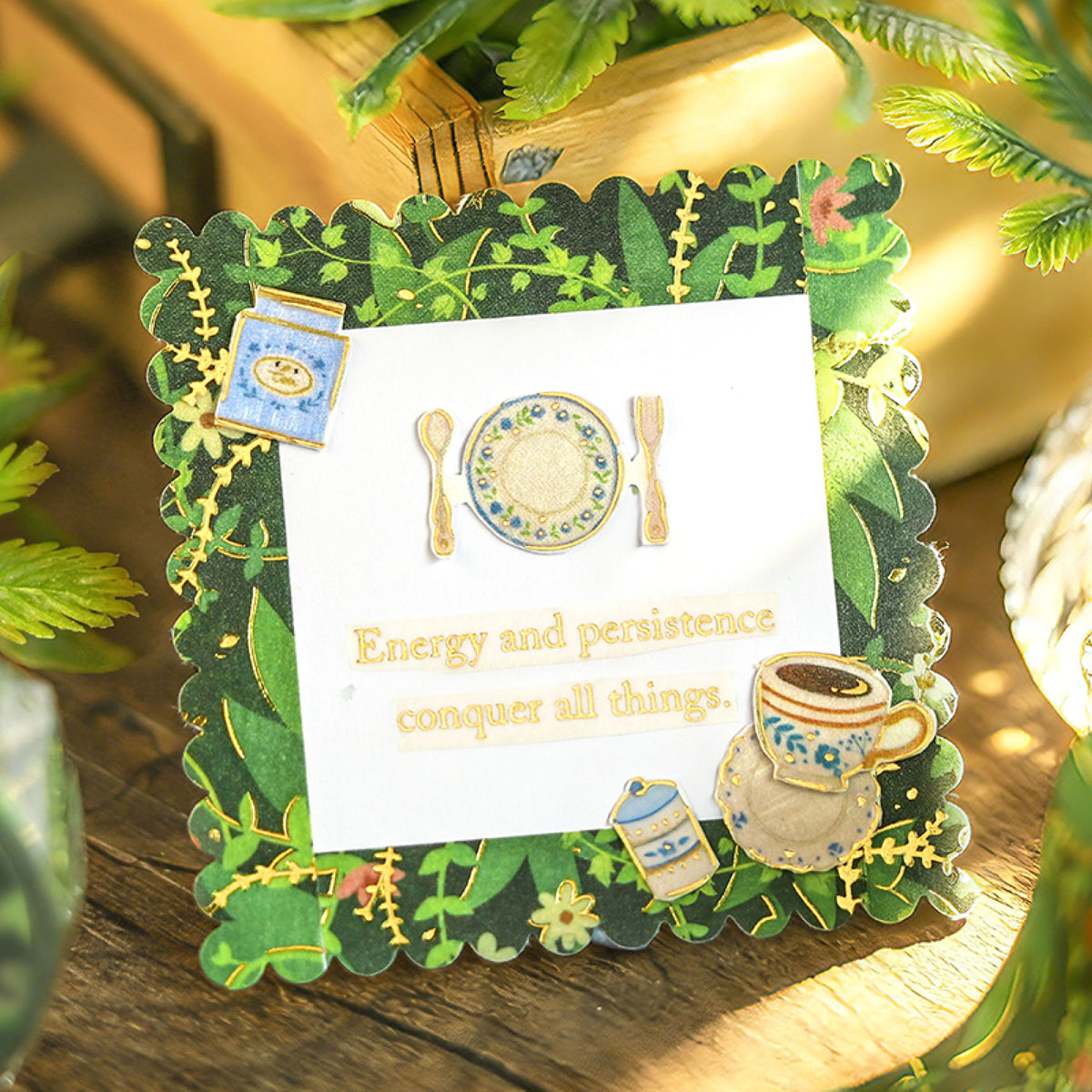 BGM - Washi Tape - Life Foil 3 - Green Path