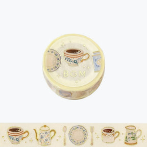 BGM - Washi Tape - Life Foil 3 - Afternoon Tea