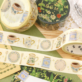 BGM - Washi Tape - Life Foil 3 - Afternoon Tea
