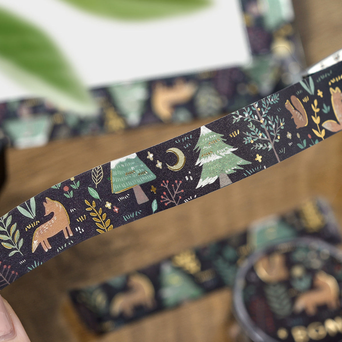 BGM - Washi Tape - Nordic Forest - Moonlit Forest