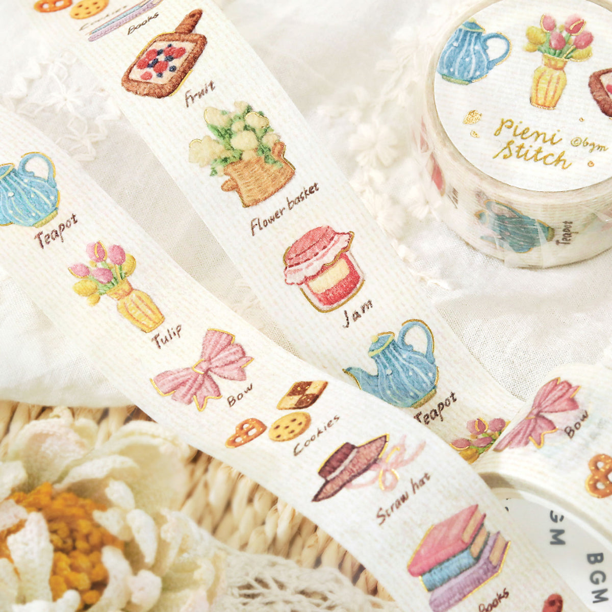 BGM - Washi Tape - Pieni Stitch - Tiny Room