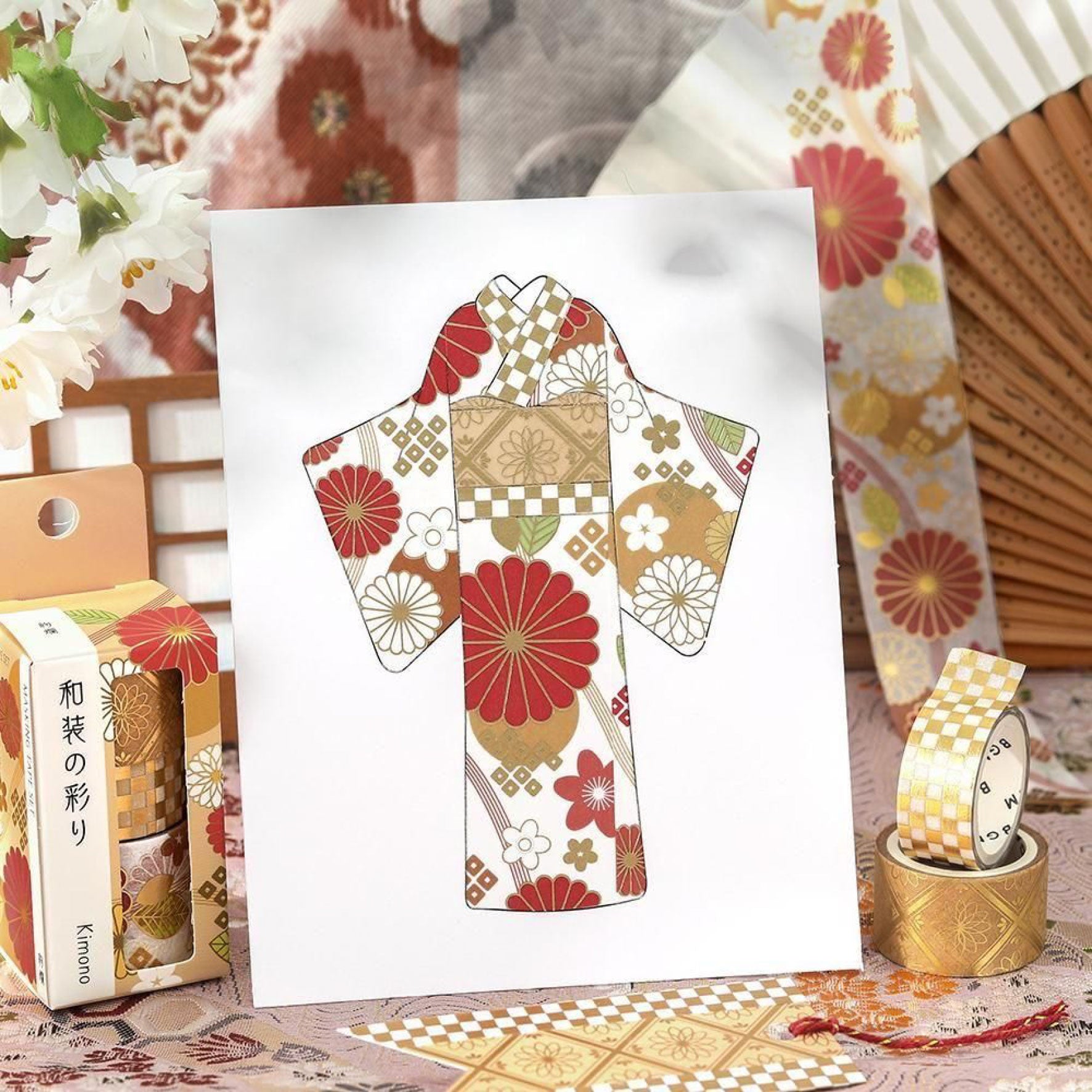 BGM - Washi Tape Set - Kimono Vol. 2 - Gorgeous