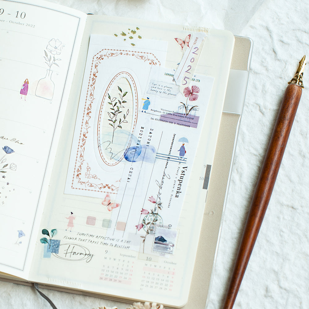 MU Lifestyle - Washi Tape - Page Turn Die-Cut - #006