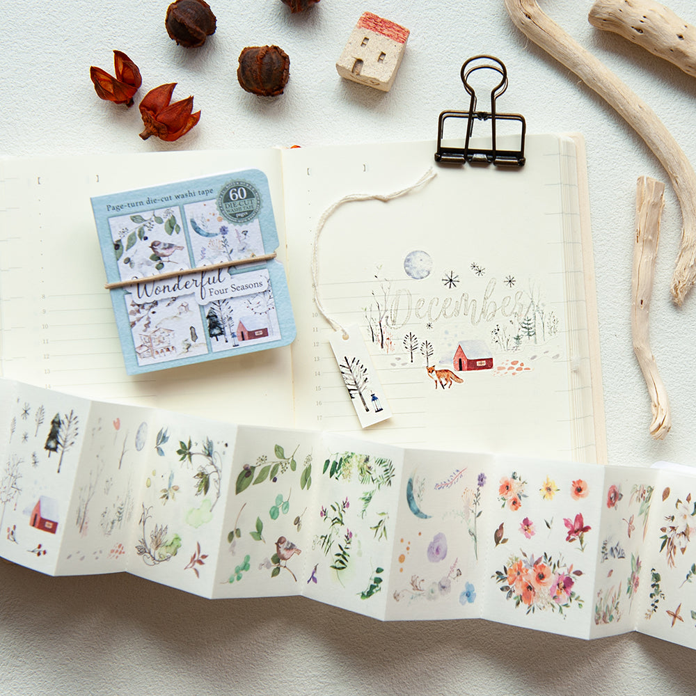 MU Lifestyle - Washi Tape - Page Turn Die-Cut - #007