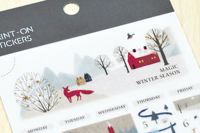 MU Lifestyle - Planner Sticker - Print On - #017X <Outgoing>