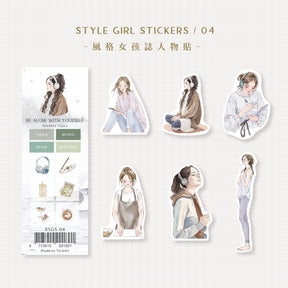 MU Lifestyle - Planner Sticker - Girl Stickers - #004