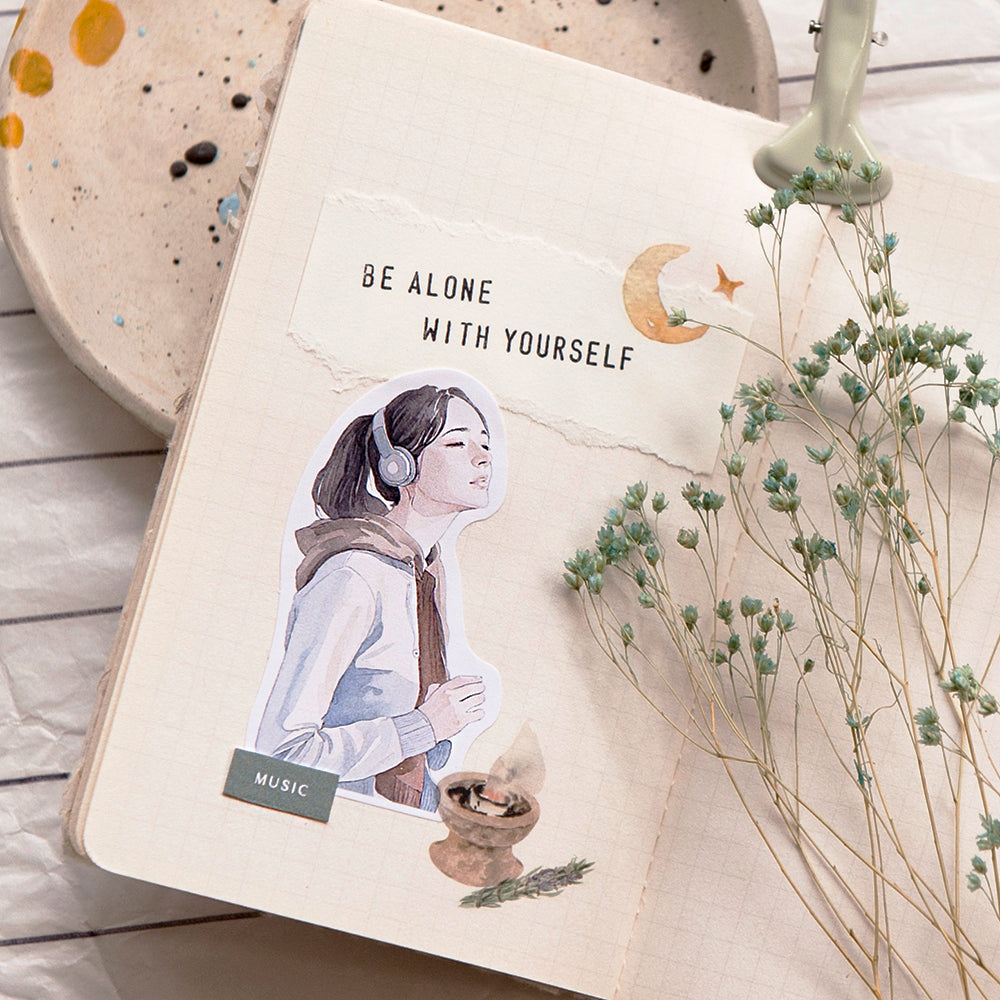 MU Lifestyle - Planner Sticker - Girl Stickers - #004