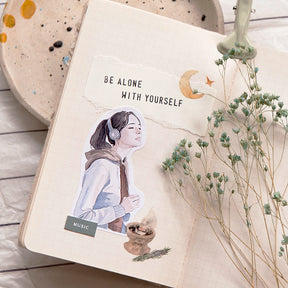 MU Lifestyle - Planner Sticker - Girl Stickers - #004