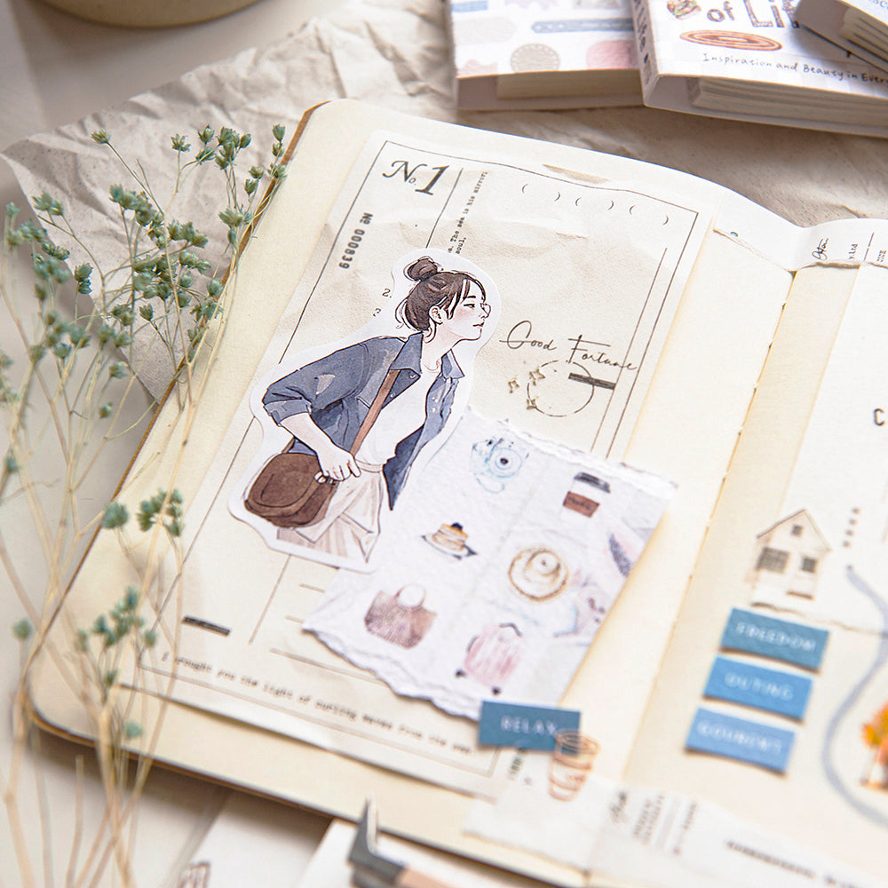 MU Lifestyle - Planner Sticker - Girl Stickers - #005