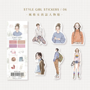 MU Lifestyle - Planner Sticker - Girl Stickers - #006