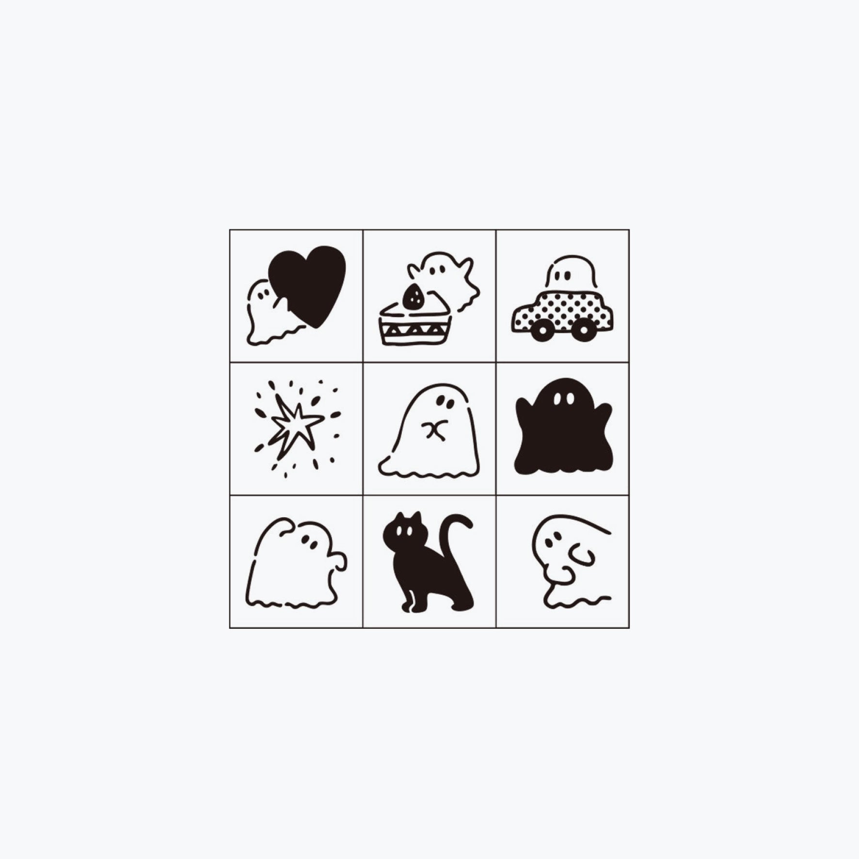 Beverly - Stamps - Mini Set - Obake
