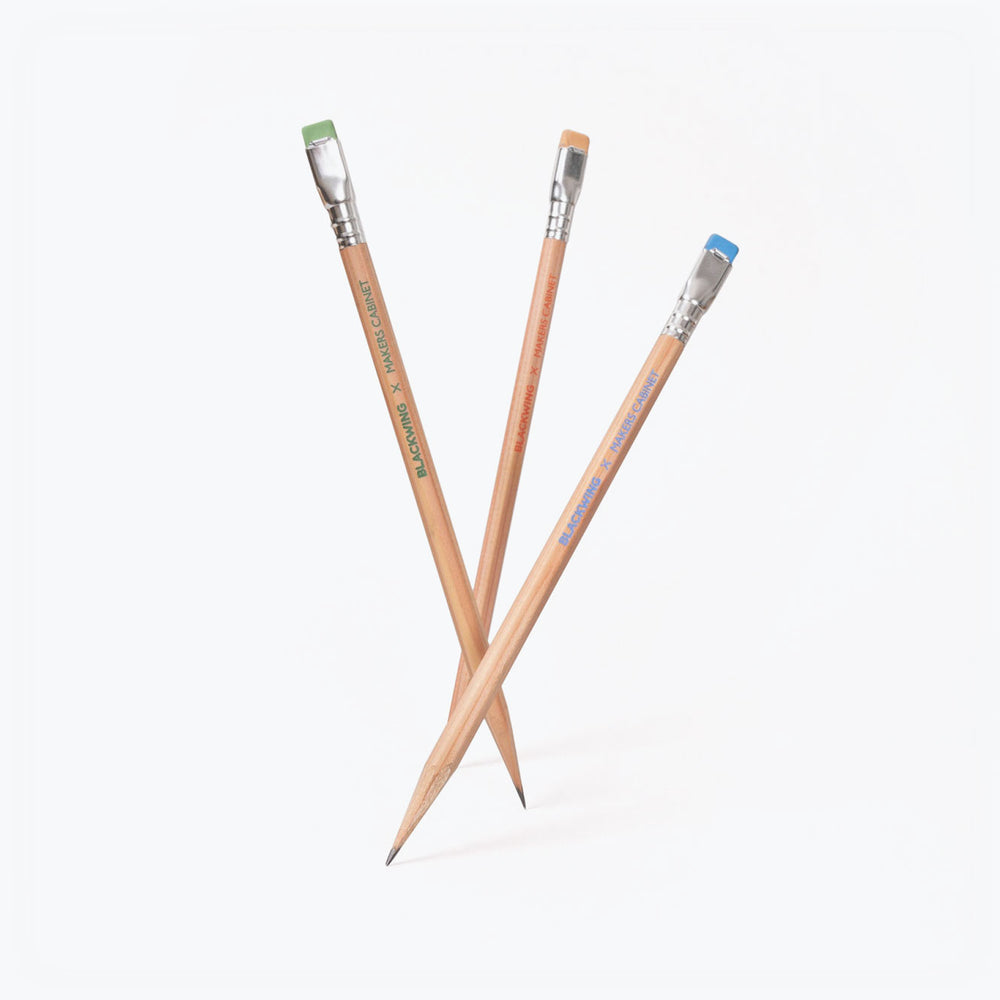 Blackwing x Makers Pack of 3 Pencils Bookbinders Design