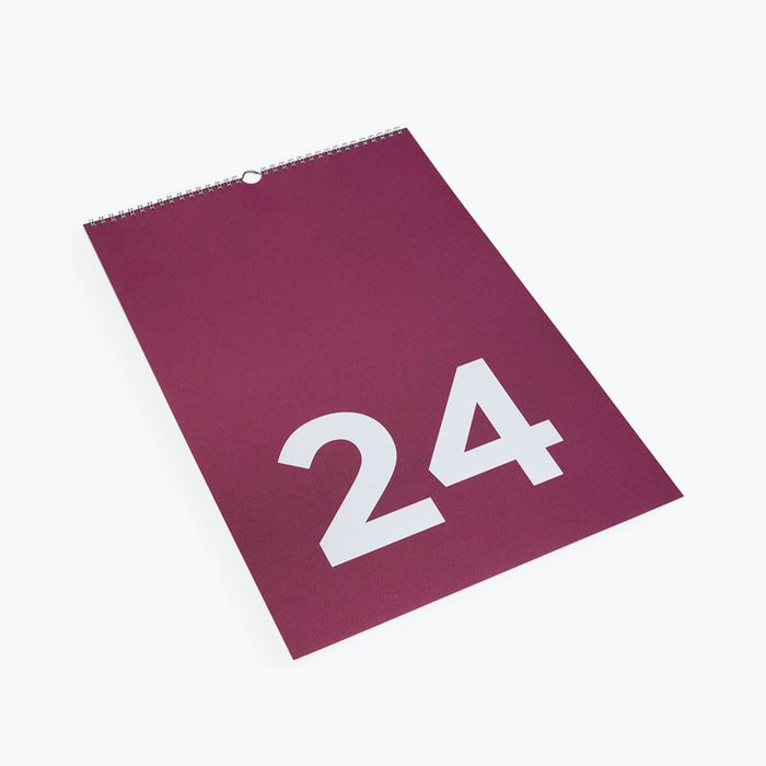 Bookbinders Design 2024 Wall Calendar A3 Australia