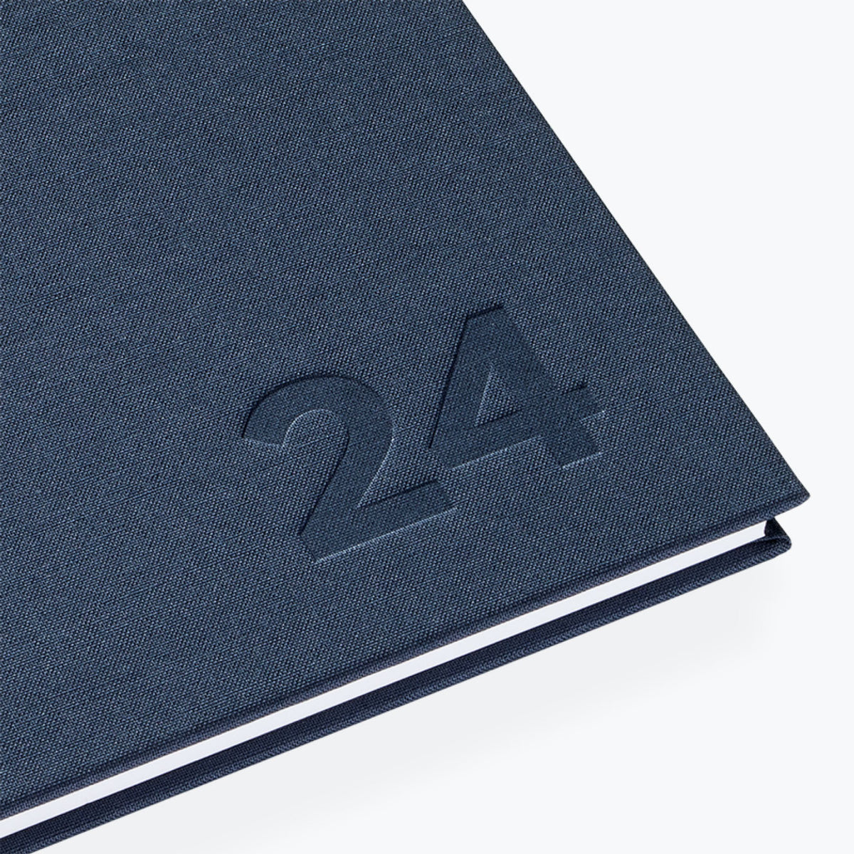 Bookbinders Design - 2024 Diary - Hardcover - Regular - Smoke Blue