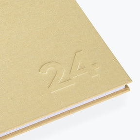 Bookbinders Design - 2024 Diary - Hardcover - Regular - Vanilla