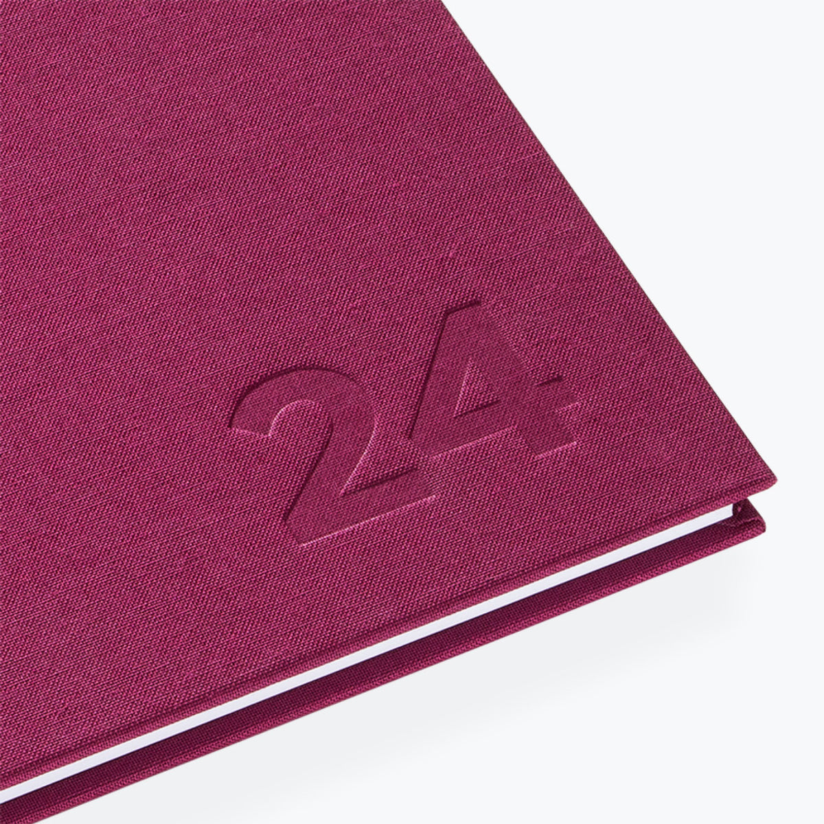 Bookbinders Design - 2024 Diary - Hardcover - Regular - Blackberry