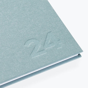 Bookbinders Design - 2024 Diary - Hardcover - Regular - Dusty Green