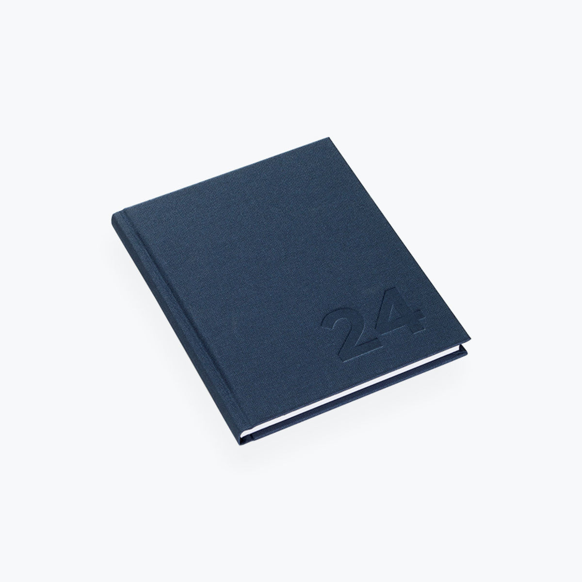 Bookbinders Design - 2024 Diary - Hardcover - Small - Smoke Blue