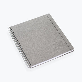 Bookbinders Design - 2024 Diary - Wire-O - Regular - Light Grey