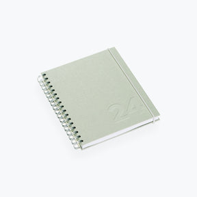 Bookbinders Design - 2024 Diary - Wire-O - Small - Linden Flower