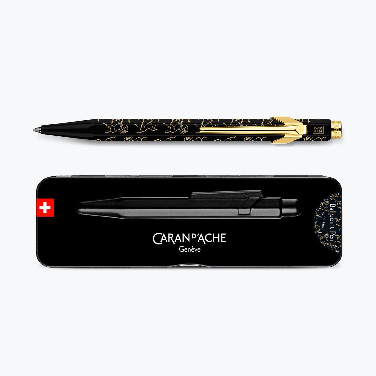 Caran d'Ache - Ballpoint Pen - 849 - Horse - Black