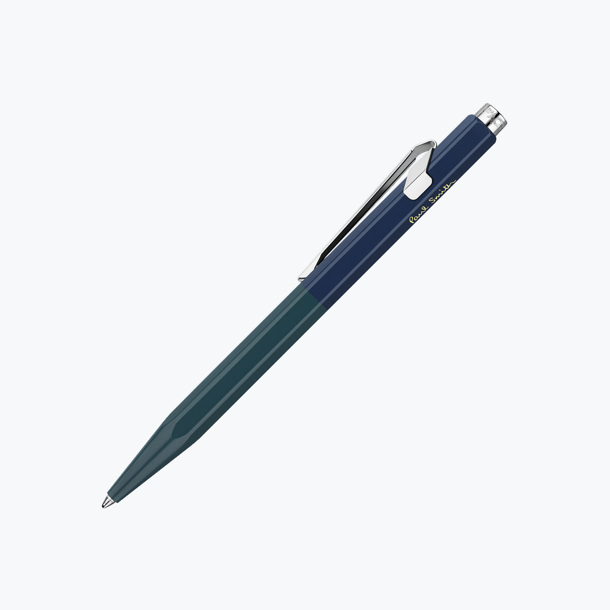 Caran d'Ache - Ballpoint Pen - 849 Paul Smith 4 - Racing Green & Navy Blue