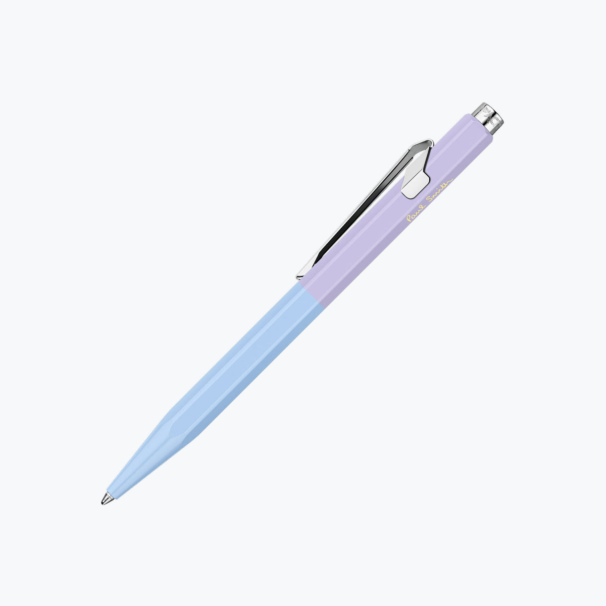 Caran d'Ache - Ballpoint Pen - 849 Paul Smith 4 - Sky Blue & Lavender Purple