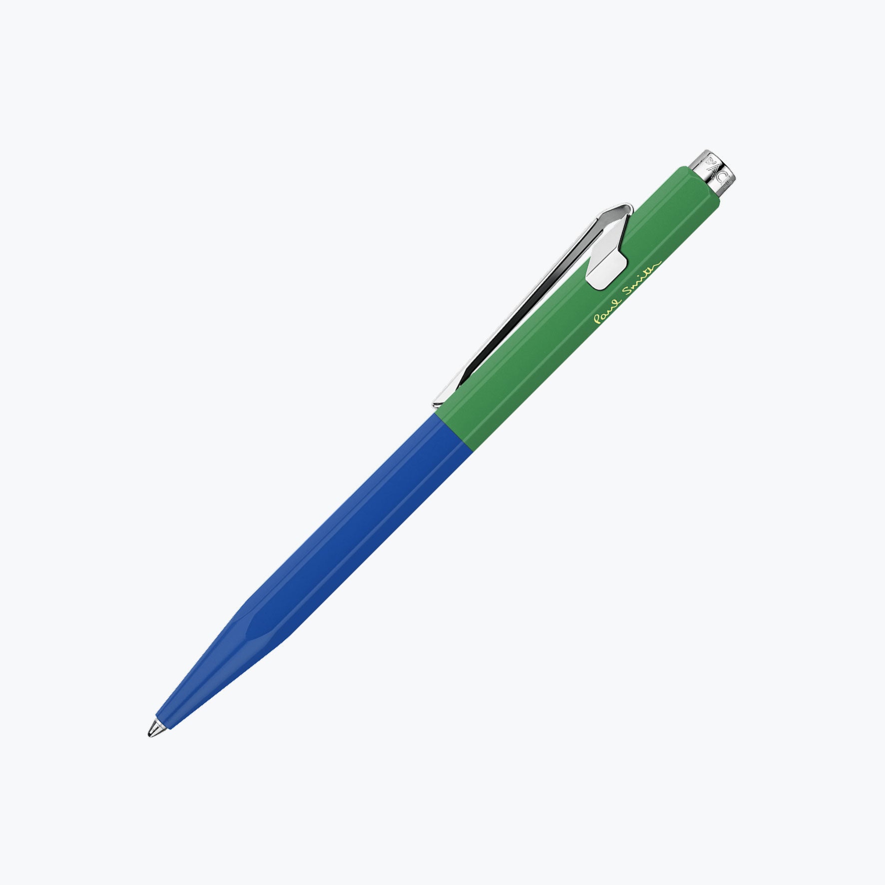 Caran d'Ache - Ballpoint Pen - 849 Paul Smith 4 - Cobalt Blue & Emerald Green