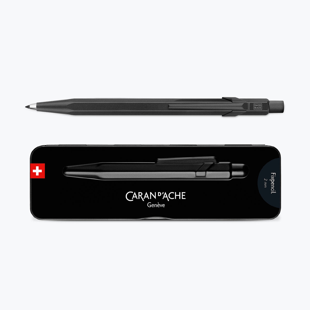 Caran d'Ache - Mechanical Pencil - Fixpencil - 2.0mm - Black Code
