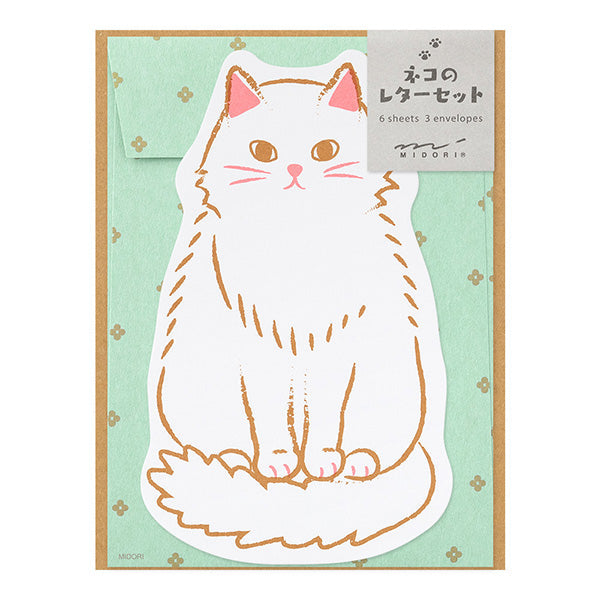 Midori - Letter Set - Cat