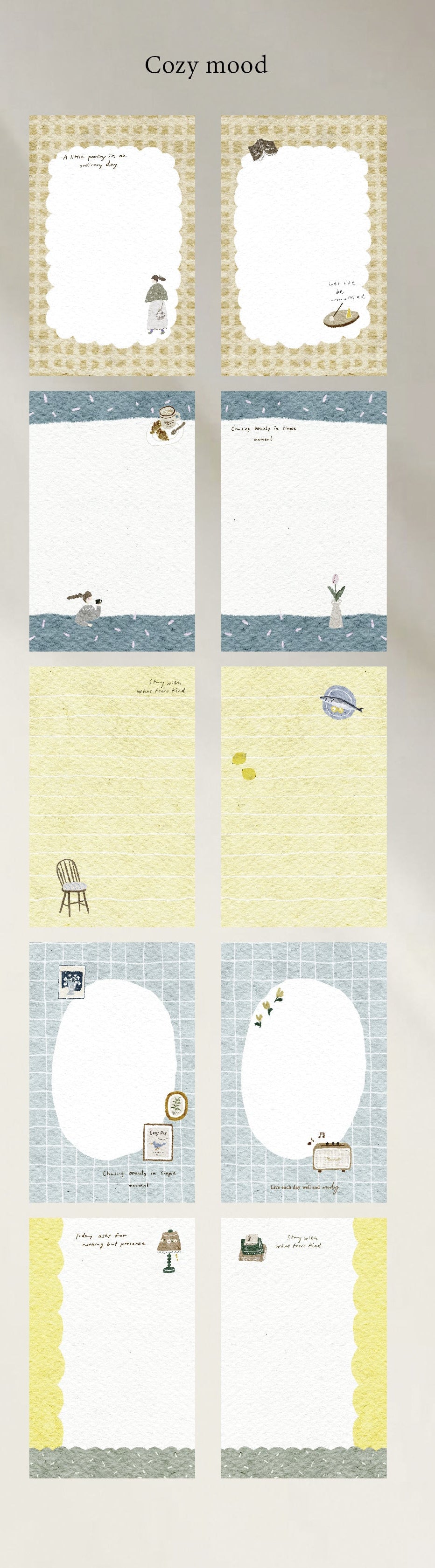 Pion - Loose Sheets - Cozy Moo (M6)