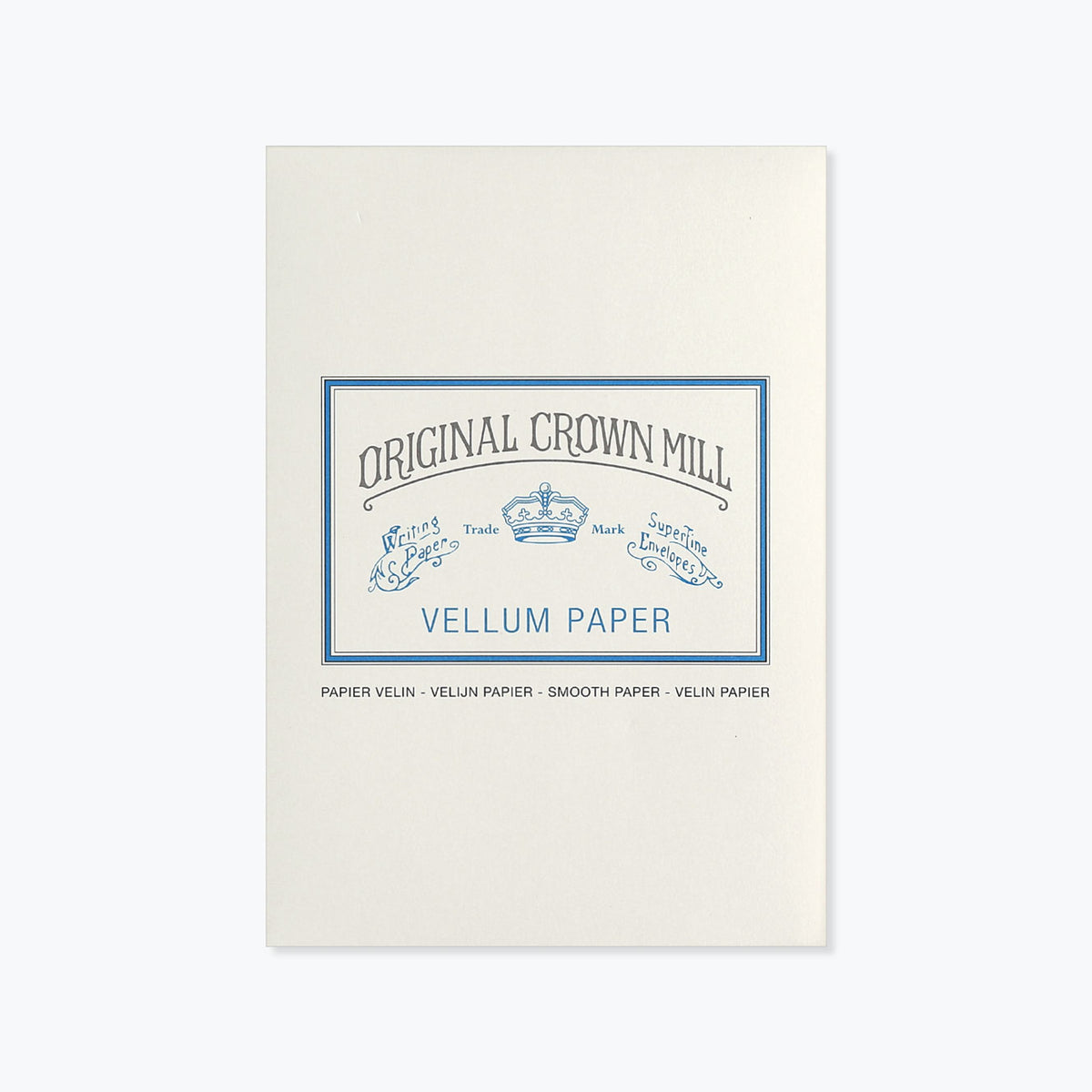 Crown Mill - Writing Pad - A5 - Vellum Cream