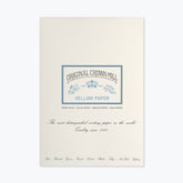 Crown Mill - Writing Pad - A4 - Vellum Cream