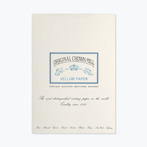 Crown Mill - Writing Pad - A4 - Vellum Cream